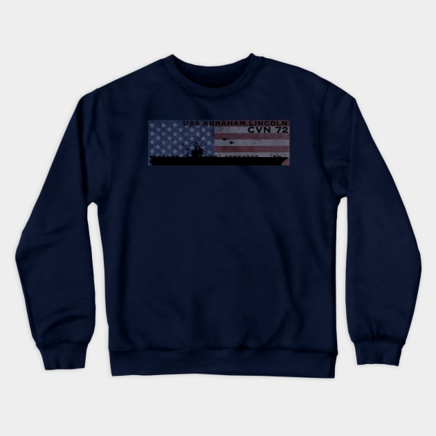 CVN 72 Crewneck Sweatshirt by 752 Designs